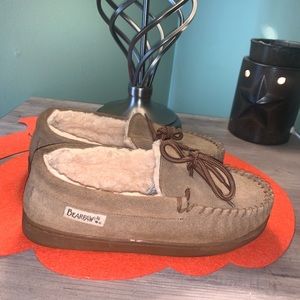 Bearpaw Kids Tan Moccasin Shoes